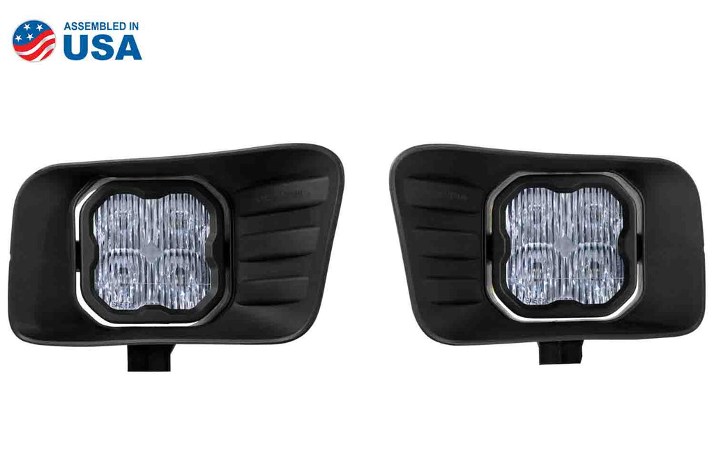 SS3 LED Fog Light Kit for 09-12 Ram 1500 White SAE/DOT Fog Max Diode Dynamics