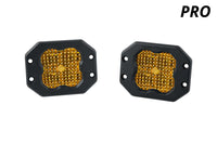 SS3 LED Pod Pro Yellow Combo Flush Pair Diode Dynamics