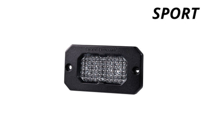 Stage Series 2in LED Pod Sport White Combo Flush WBL Single Diode Dynamics