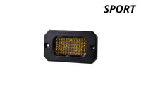 Stage Series 2in LED Pod Sport Yellow Combo Flush ABL Single Diode Dynamics