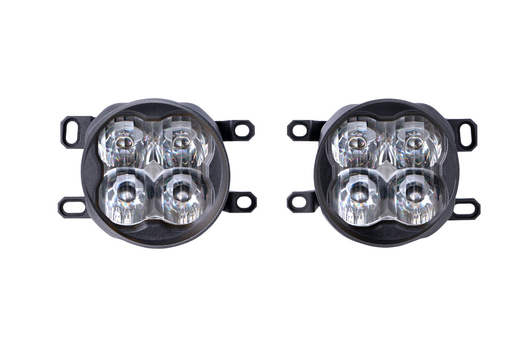 SS3 LED Fog Light Kit for 2014 Lexus IS250C A/T, White SAE/DOT Driving Sport Diode Dynamics