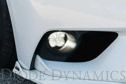 SS3 LED Fog Light Kit for 2014 Lexus IS250C A/T, White SAE/DOT Driving Sport Diode Dynamics