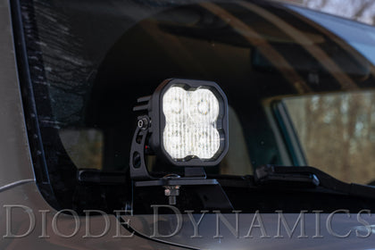 SS3 LED Ditch Light Kit for 2010-2021 Toyota 4Runner Pro White Combo Diode Dynamics