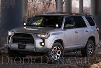 Stage Series 2in LED Ditch Light Kit for 2010-2021 Toyota 4Runner Sport White Combo Diode Dynamics