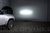 Stage Series 2in LED Ditch Light Kit for 2010-2021 Toyota 4Runner Sport White Combo Diode Dynamics