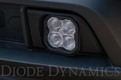 SS3 LED Fog Light Kit for 2020-2021 Chevrolet Silverado HD 2500/3500, White SAE/DOT Driving Sport Diode Dynamics