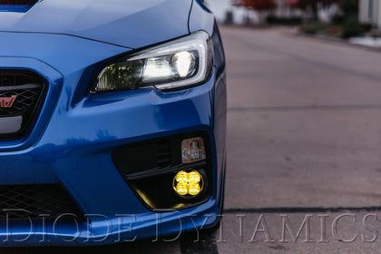 SS3 LED Fog Light Kit for 2015-2021 Subaru WRX White SAE/DOT Driving Sport w/ Backlight Diode Dynamics