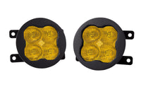 SS3 LED Fog Light Kit for 2012-2015 Ford Explorer Yellow SAE/DOT Fog Sport w/ Backlight Diode Dynamics