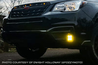 SS3 LED Fog Light Kit for 2014-2018 Subaru Forester Yellow SAE/DOT Fog Sport w/ Backlight Diode Dynamics