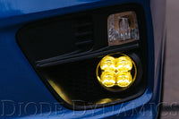 SS3 LED Fog Light Kit for 2022 Subaru Outback Yellow SAE/DOT Fog Sport w/ Backlight Diode Dynamics