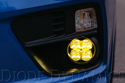 SS3 LED Fog Light Kit for 2022 Subaru Outback Yellow SAE/DOT Fog Sport w/ Backlight Diode Dynamics