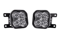 SS3 LED Fog Light Kit for 2019-2021 Ram 1500 (non-LED) White SAE/DOT Driving Sport w/ Backlight Diode Dynamics