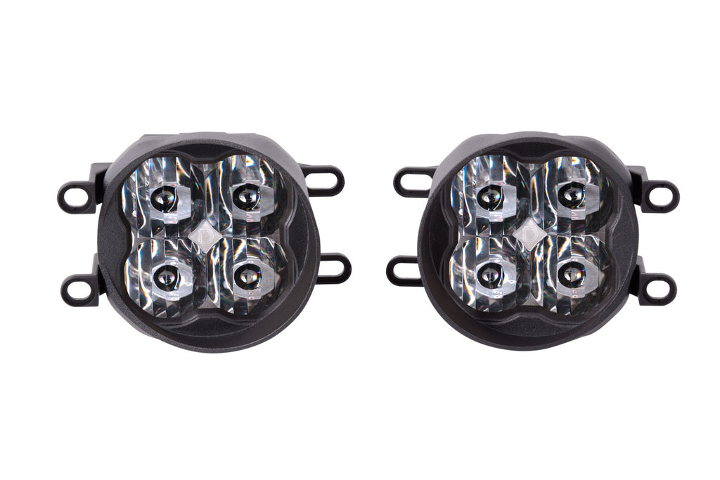 SS3 LED Fog Light Kit for 2006-2012 Toyota RAV4 White SAE/DOT Driving Sport w/ Backlight Diode Dynamics Diode Dynamics