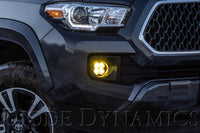 SS3 LED Fog Light Kit for 2016-2021 Toyota Tacoma White SAE/DOT Driving Sport w/ Backlight Diode Dynamics