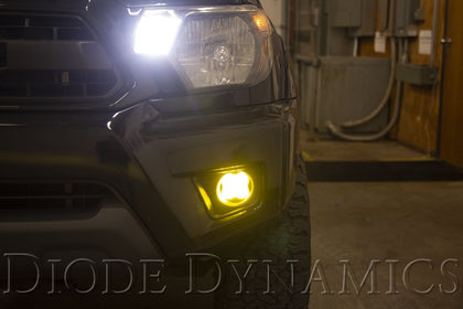 SS3 LED Fog Light Kit for 2012-2015 Toyota Tacoma White SAE/DOT Driving Sport w/ Backlight Diode Dynamics