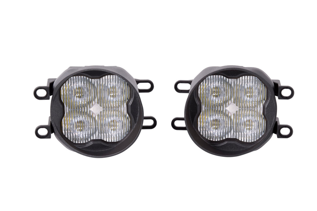 SS3 LED Fog Light Kit for 2010-2021 Toyota 4Runner White SAE/DOT Fog Sport w/ Backlight Diode Dynamics