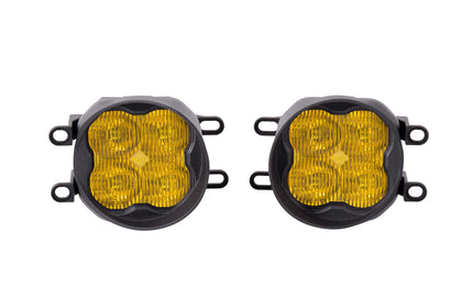 SS3 LED Fog Light Kit for 2010-2012 Lexus HS250h Yellow SAE/DOT Fog Sport w/ Backlight Diode Dynamics