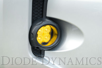 SS3 LED Fog Light Kit for 2010-2021 Toyota 4Runner Yellow SAE/DOT Fog Sport w/ Backlight Diode Dynamics