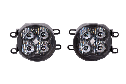 SS3 LED Fog Light Kit for 2010-2011 Toyota Prius, White SAE/DOT Driving Pro with Backlight Diode Dynamics