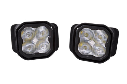 SS3 LED Fog Light Kit for 2015-2020 Ford F-150 White SAE/DOT Fog Sport w/ Backlight Diode Dynamics