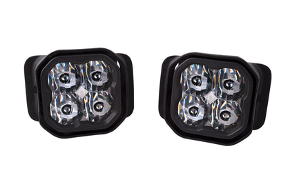 SS3 LED Fog Light Kit for 2015-2020 Ford F-150 White SAE/DOT Driving Pro w/ Backlight Diode Dynamics