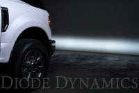 SS3 LED Fog Light Kit for 2017-2021 Ford Super Duty White SAE/DOT Driving Pro w/ Backlight Diode Dynamics
