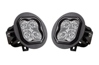 SS3 LED Fog Light Kit for 2005-2011 Toyota Tacoma White SAE/DOT Driving Sport w/ Backlight Diode Dynamics