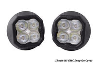 SS3 LED Fog Light Kit for 2007-2013 Chevrolet Avalanche White SAE/DOT Driving Sport w/ Backlight Diode Dynamics