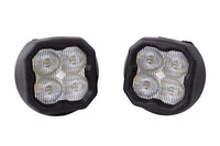 SS3 LED Fog Light Kit for 2015-2019 GMC Sierra 2500/3500 White SAE/DOT Fog Sport w/ Backlight Diode Dynamics