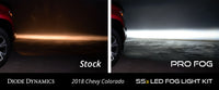 SS3 LED Fog Light Kit for 2010 Pontiac G6 White SAE/DOT Fog Sport w/ Backlight Diode Dynamics