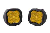 SS3 LED Fog Light Kit for 2015-2021 Chevrolet Colorado Yellow SAE Fog Sport w/ Backlight Diode Dynamics