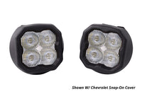 SS3 LED Fog Light Kit for 2015-2021 Chevrolet Colorado Yellow SAE Fog Sport w/ Backlight Diode Dynamics