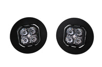 SS3 LED Fog Light Kit for 2007-2014 GMC Sierra 2500/3500 White SAE/DOT Fog Sport w/ Backlight Diode Dynamics