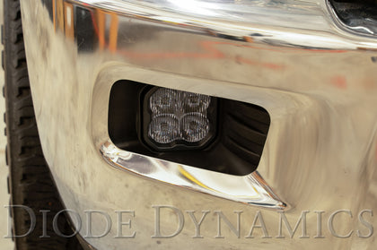 SS3 LED Fog Light Kit for 2009-2012 Ram 1500 White SAE/DOT Fog Sport w/ Backlight Diode Dynamics