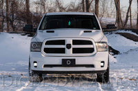 SS3 LED Fog Light Kit for 2013-2018 Ram 1500 White SAE/DOT Driving Sport w/ Backlight Diode Dynamics