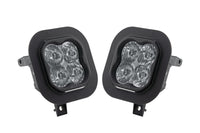 SS3 LED Fog Light Kit for 2011-2016 Ford Super Duty F-250/F-350 White SAE/DOT Driving Pro w/ Backlight Diode Dynamics