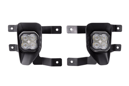 SS3 LED Fog Light Kit for 2016-2018 Chevrolet Silverado 1500 White SAE/DOT Fog Sport w/ Backlight Diode Dynamics