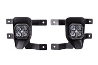 SS3 LED Fog Light Kit for 2019 Chevrolet Silverado 1500 LD White SAE/DOT Fog Sport w/ Backlight Diode Dynamics