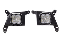 SS3 LED Fog Light Kit for 2020-2021 Chevrolet Silverado HD 2500/3500 White SAE/DOT Fog Max w/ Backlight Diode Dynamics