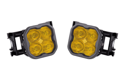 SS3 LED Fog Light Kit for 2008-2009 Subaru Legacy Yellow SAE/DOT Fog Sport w/ Backlight Diode Dynamics