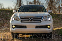 SS3 LED Fog Light Kit for 2010-2013 Lexus GX460, White SAE/DOT Driving Sport with Backlight Diode Dynamics