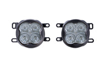 SS3 LED Fog Light Kit for 2010-2013 Toyota 4Runner, White SAE/DOT Fog Sport with Backlight Diode Dynamics