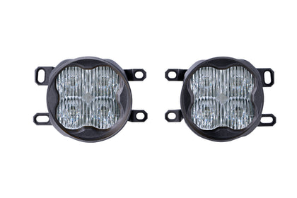 SS3 LED Fog Light Kit for 2010-2013 Toyota 4Runner, White SAE/DOT Fog Max with Backlight Diode Dynamics