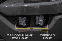 SS3 LED Fog Pocket Kit for 2021-2022 Ford F-150, White Sport Diode Dynamics