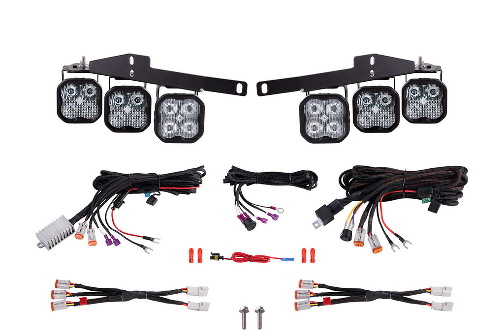 SS3 LED Fog Light Kit for 2017-2020 Ford Raptor White Max Diode Dynamics