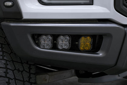 SS3 LED Fog Light Kit for 2017-2020 Ford Raptor Yellow Max Diode Dynamics