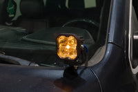 Stage Series Ditch Light Kit for 2019-Present Ram, SS3 Sport Yellow Combo Diode Dynamics