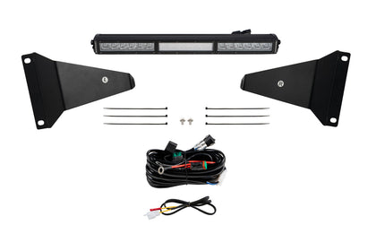 Stealth Bumper Light Bar Kit for 2019-Present Ram, White Combo Diode Dynamics