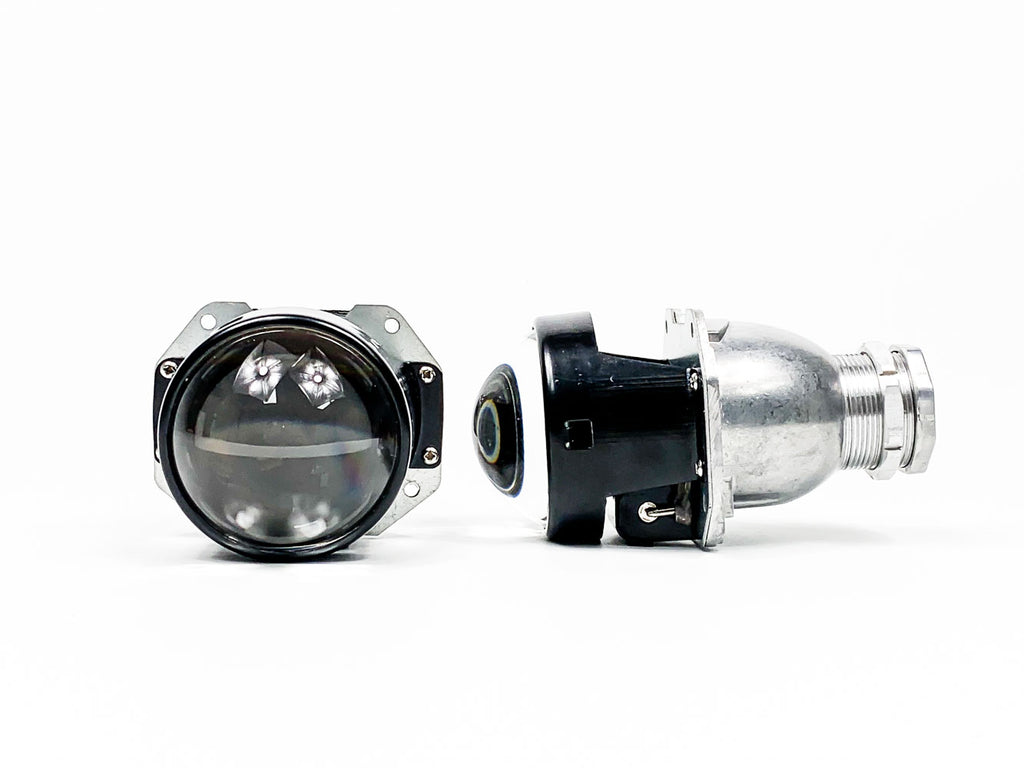 iJDMTOY (2) Mini 2.5 H1 Bi-Xenon HID Projector Retrofit Lens w iJDMTOY (2) Mini 2.5 H1 Bi-Xenon HID Projector Retrofit Lens w