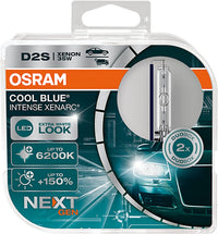 D2S Osram 66240CBN Cool Blue Intense Next Gen HID Xenon Bulbs (2 Pack)